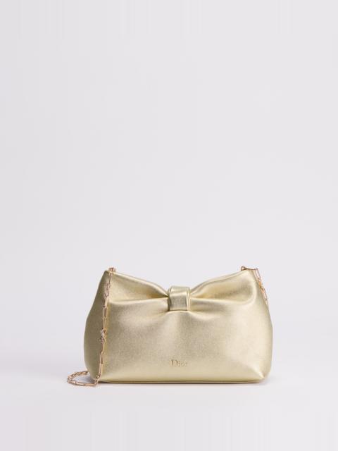 Dior Or Small Dior Bow Bag