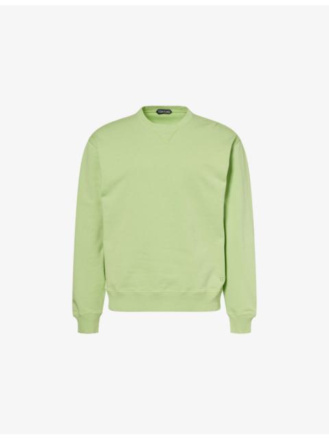 Relaxed-Fit Crew-Neck Cotton Sweatshirt