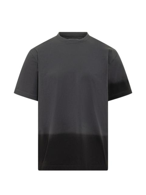 dip-dye short-sleeve T-shirt