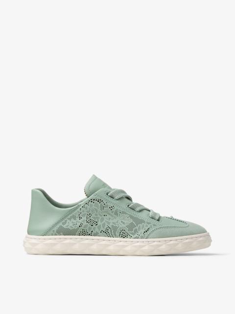 Diamond Light Flex F
Verde Leather Mix and Perforated Leather Lace Low Top Trainers