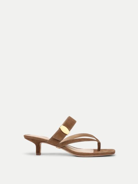 SALVA DASH KITTEN-HEEL SANDAL