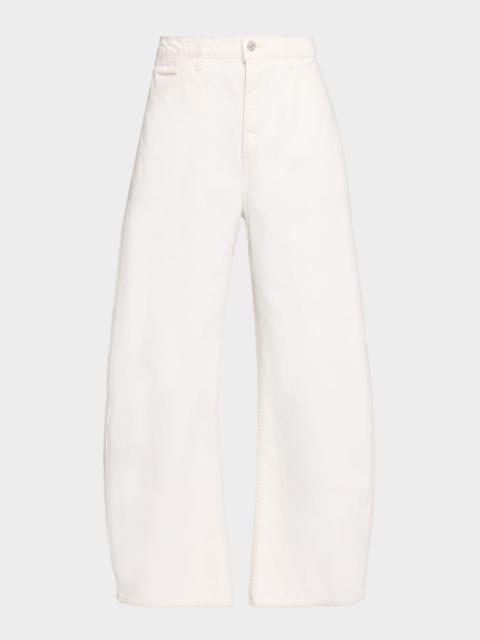 Tribeca Barrel-Leg Ankle Jeans