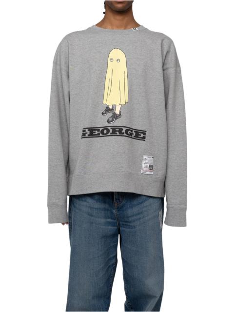 GEORGE Printed Pullover Sweatshirt