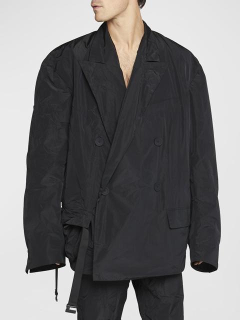 Men's Oversized Packable Taffeta Jacket