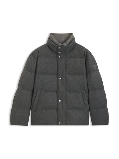 FLANNEL JACKET WITH DOWN FILLING