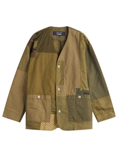 Comme des Garçons Homme Garment Treated Multi Fabric Jacket