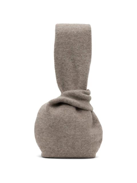 Taupe Knot Shopper Tote