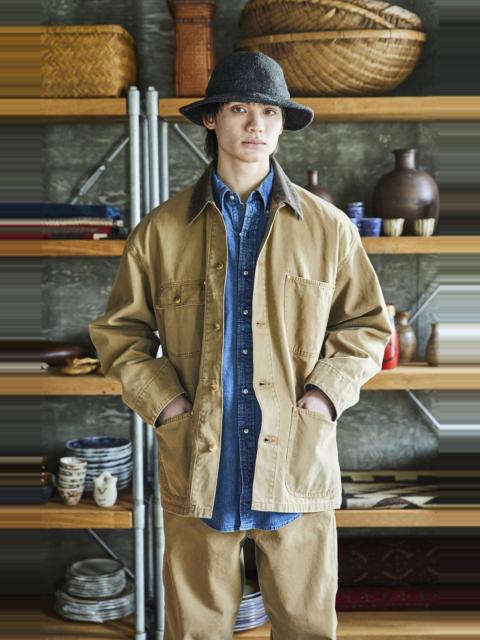 ORSLOW RELAX FIT COVERALL BROWN