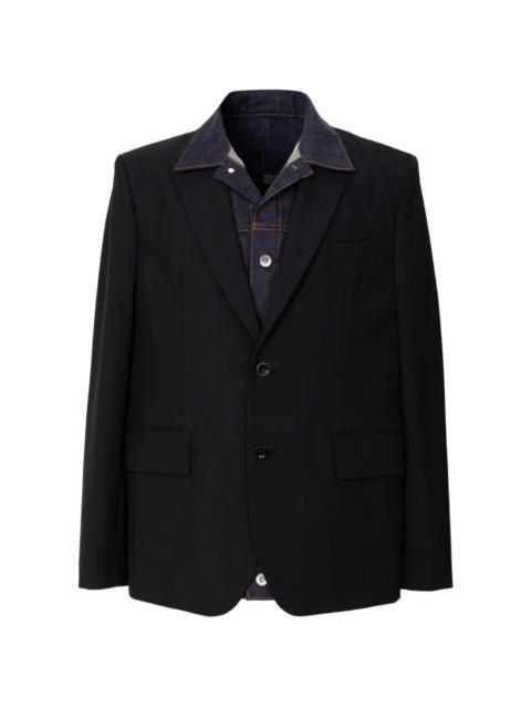 button-fastening jacket