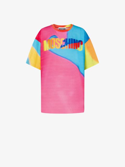 PROJECTION PRINT JERSEY T-SHIRT