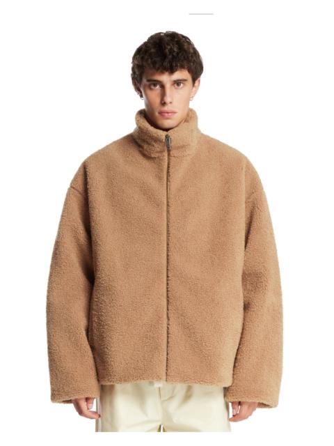 Brown Devin Faux Fur Jacket