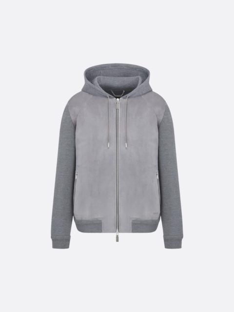 Dior Icons Zipped Hooded Sweatshirt