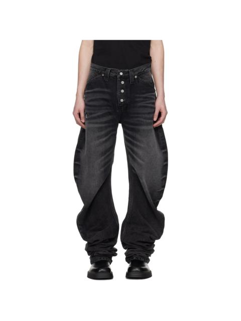 Black Parkour Jeans