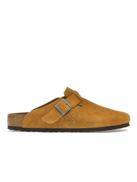 Birkenstock Boston Clog Stussy Caramel (2021)