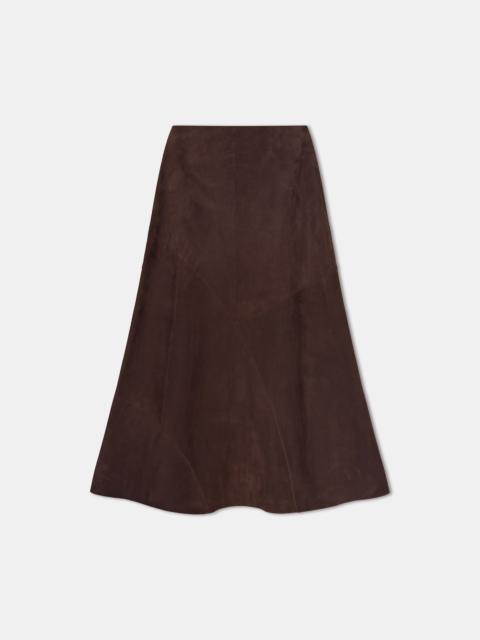 NESS
Suede maxi skirt