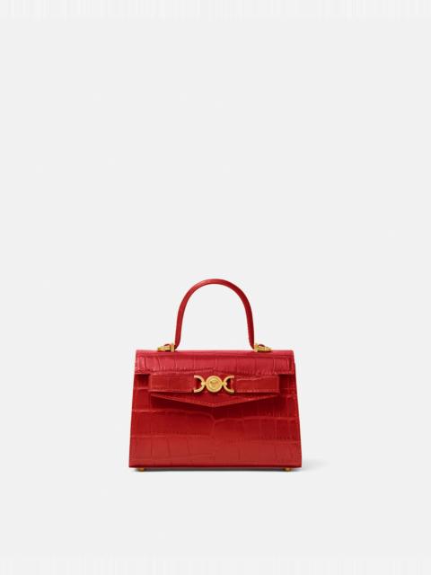 Croc-Effect Medusa '95 Small Handbag
