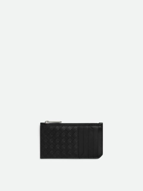 Intrecciato Piccolo Zipped Card Case