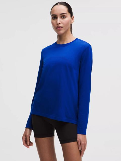 Swiftly Relaxed Long-Sleeve Shirt Hip Length *Updated Fit