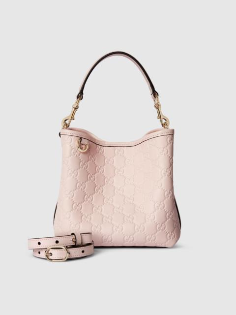 GG Emblem small bucket bag