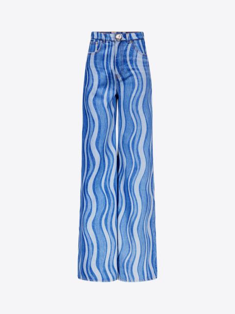 SUNRAY DENIM WIDE LEG JEAN