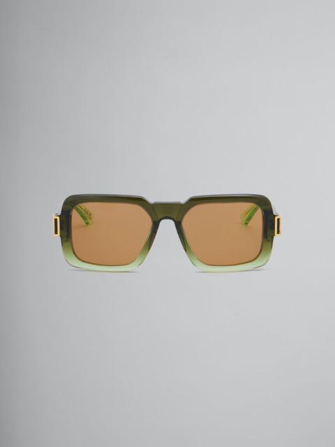 GREEN ZAMALEK SUNGLASSES