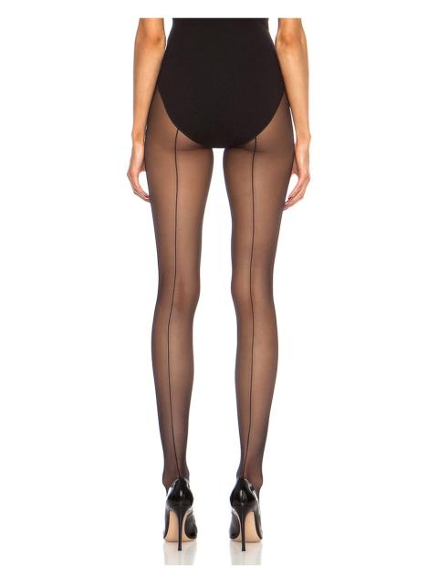 Individual 10 Back Seam Polyamide-Blend Tights