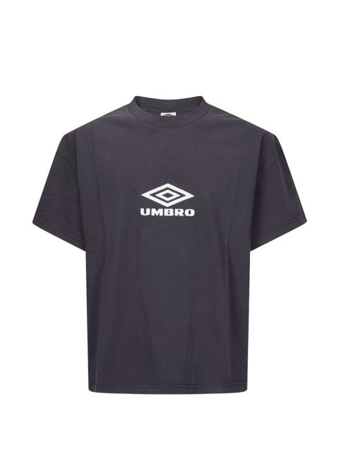 logo-embroidered logo T-shirt