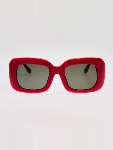 Emmy Sunglasses in Red