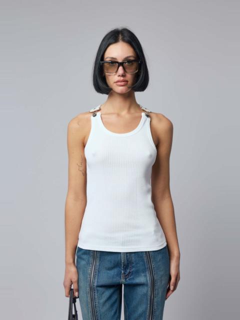 Tank Top With With Overall Engraved