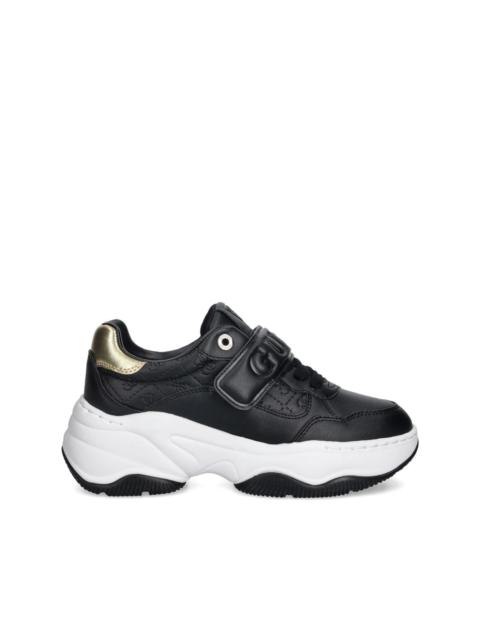 Helinn debossed strap sneakers