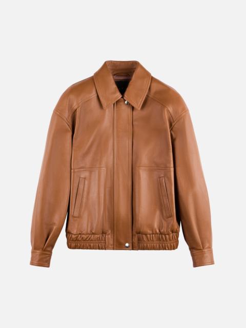 Bomber Jacket in nappa leather