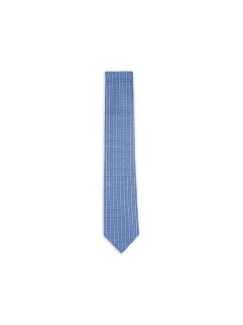 Gancini chain-print tie