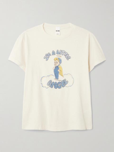 Classic Printed Cotton-jersey T-shirt