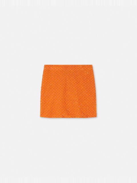 Embellished Mini Skirt