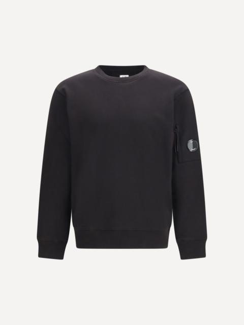 Diagonal Raised Fleece Crewneck Lens Sweatshirt