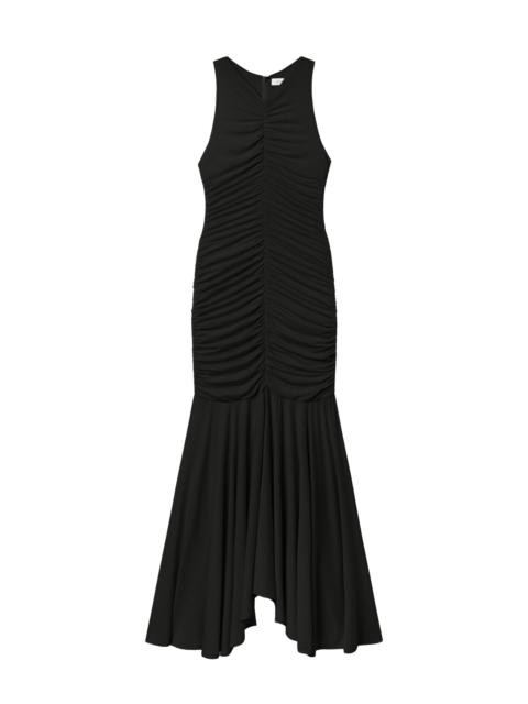 Ayla Ruched Knit Midi Dress