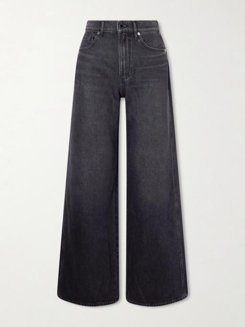 Kasey Mid-rise Wide-leg Jeans