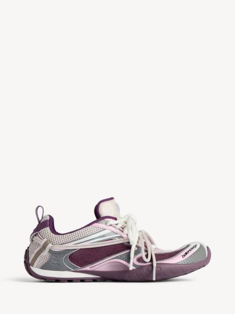 Women's Radar Gradient Lines Sneaker in Purple/grey/pink/white