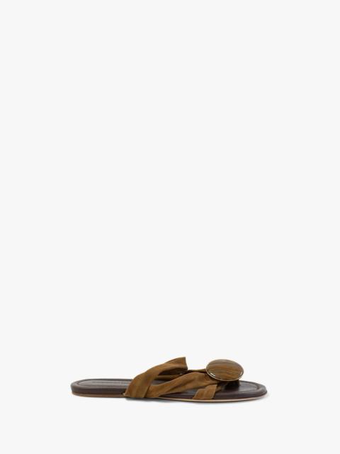 Doma Stoned Crossover Suede Flat