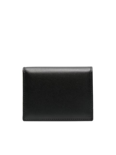 bi-fold leather wallet