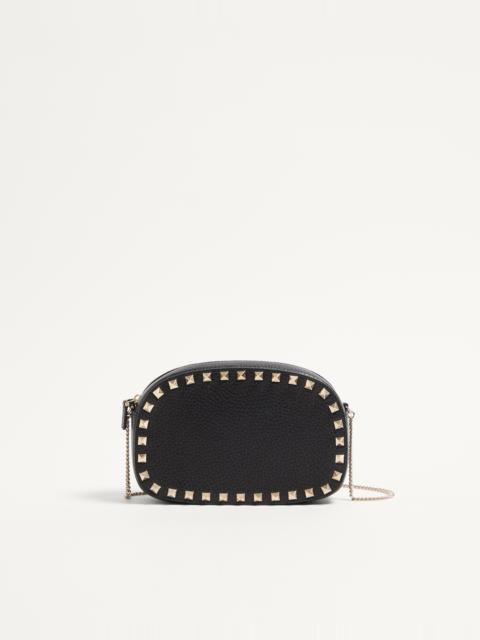 MINI ROCKSTUD CROSSBODY BAG IN GRAINY CALFSKIN