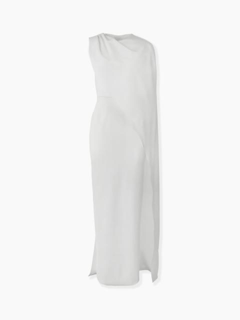 One-Shoulder Draped Gown