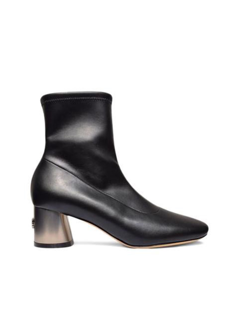 block-heel ankle boots