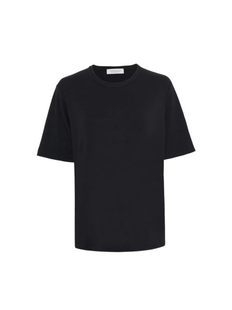 Kirby T-Shirt in Black Cashmere Jersey