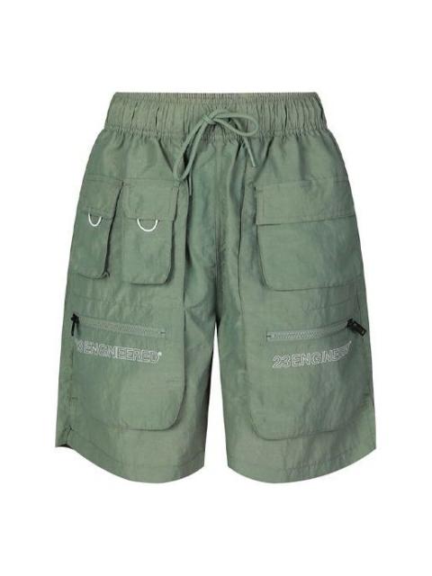 Men's Air Jordan 23 Engineered Multiple Pockets Loose Cargo Sports Shorts 'Military Green' CN7299-31