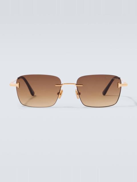 Jake square sunglasses