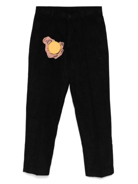 Juggler hands trousers