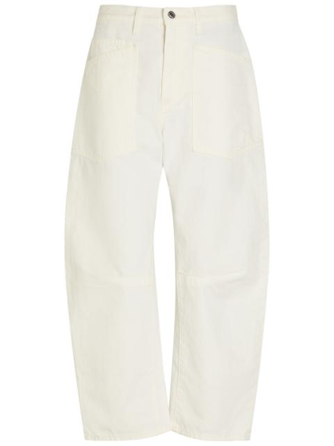 Nili Lotan Shon Barrel-leg Jeans