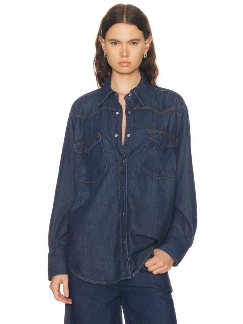 OG Supersized Button Down Top