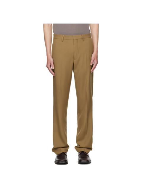 Tan Wool Trousers